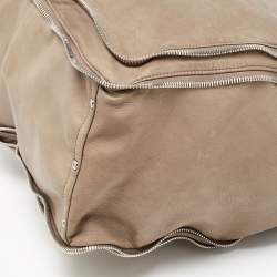 Alexander Wang Grey Leather Trudy Zip Tote
