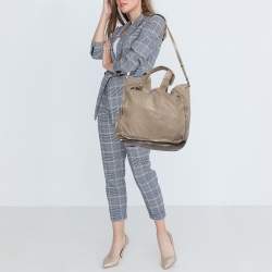 Alexander Wang Grey Leather Trudy Zip Tote