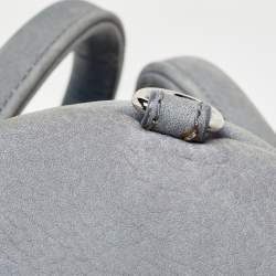 Alexander Wang Grey Suede Mini Rockie Satchel