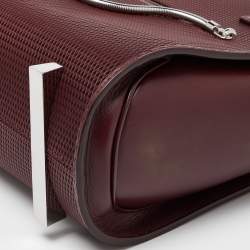 Alexander Wang Burgundy Leather Large Chastity Tote