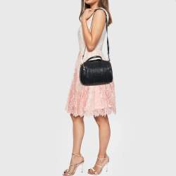 Alexander Wang Black Textured Leather Rocco Bag