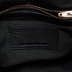 Alexander Wang Black Textured Leather Rocco Bag