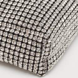 Alexander Wang Black Crystal Embellished Mini Heiress Pouch Bag