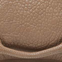 Alexander Wang Beige Leather Zipped Pouch