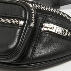 Pre Owned Alexander Wang Black Leather Attica Belt Bag