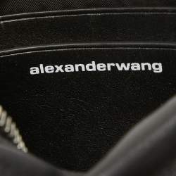 Pre Owned Alexander Wang Black Leather Attica Belt Bag