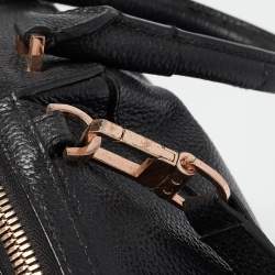 Alexander Wang Black Grain Leather Emile Satchel