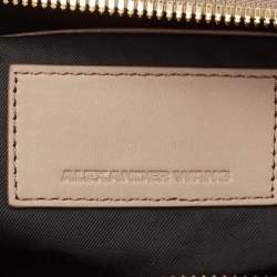 Alexander Wang Beige Leather Prisma Skeletal Tote