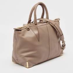 Alexander Wang Beige Leather Prisma Skeletal Tote