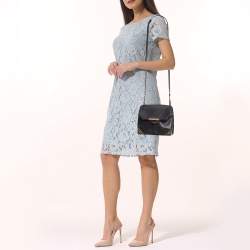 Pre Owned Alexander Wang Black Leather Marion Crossbody Bag