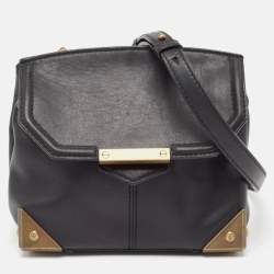 مملوكة مسبقًا Alexander Wang Black Leather Marion Crossbody Bag