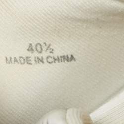 Pre Owned Alexander Wang Grey/White PVC, Suede And Leather Stadium Low Top Sneakers Size 40.5