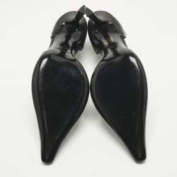 Pre Owned Alexander Wang Black Leather Viola Pumps Size 40