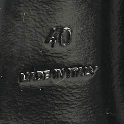 Pre Owned Alexander Wang Black Leather Viola Pumps Size 40