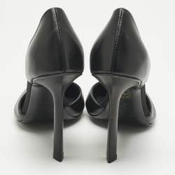 Pre Owned Alexander Wang Black Leather Viola Pumps Size 40