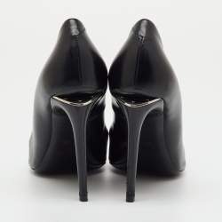 Pre Owned Alexander Wang Black Leather Pointed Toe Pumps Size 40