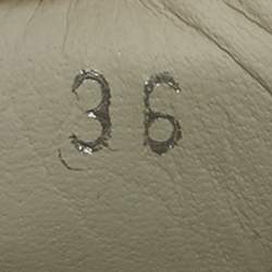 Pre Owned Alexander Wang Size 36 White Leather Jute Cap Toe Espadrille Low Top Sneakers