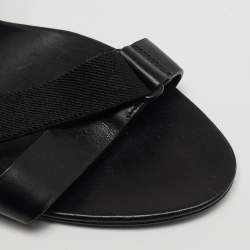 Pre Owned Alexander Wang Size 41 Black Leather Ankle Strap Sandals