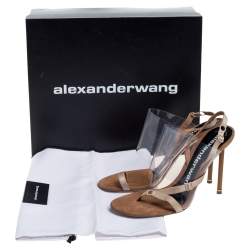Alexander Wang PVC Kaia Sandals Size 40