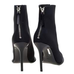 Alexander Wang Black Nylon Eri Boots Size 36.5