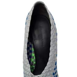 Alexander Wang Multicolor Woven Fabric Carla Pumps Size 36.5