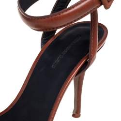 Alexander Wang Brown Leather Lovisa Pointed-Toe Pumps Size 38