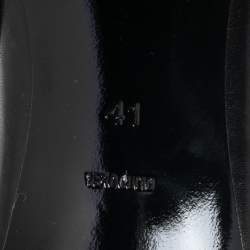 Alexander Wang Black Leather Cutout Pointed Toe Booties Size 41