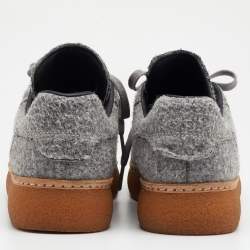 Alexander Wang Grey Wool Eden Low Top Sneakers Size 38