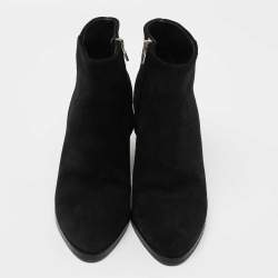 Alexander Wang Black Suede Ankle Boots Size 37