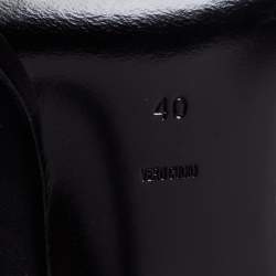 Alexander Wang Black Nylon Eri Booties Size 40
