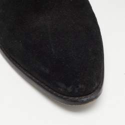 Alexander Wang Black Suede Gabi Ankle Boots Size 39