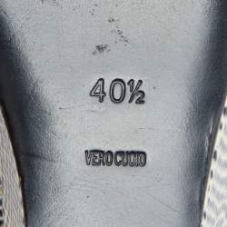 Alexander Wang Two Tone Embossed Lizard and Leather Alla Wedge Booties Size 40.5