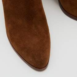 Alexander Wang Brown Suede Gabi Ankle Booties Size 39.5