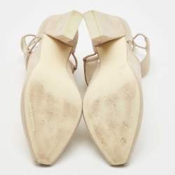 Alexander Wang Light Grey Nubuck Leather Mackenzie Cut Out Booties Size 39