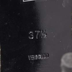 مملوكة مسبقًا Alexander Wang Black PVC and Leather Studded Slingback Sandals Size 37.5