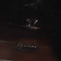 مملوكة مسبقًا Alexander Wang Black Leather Western Ankle Booties Size 37