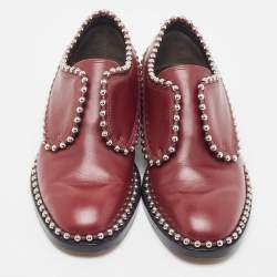 Alexander Wang Burgundy Leather Wendie Derby Size 36