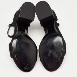 Alexander Wang Black Suede Abby  Sandals Size 39