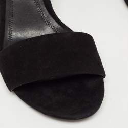 Alexander Wang Black Suede Abby  Sandals Size 39