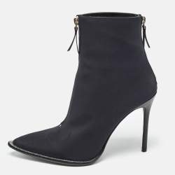 Alexander Wang Black Nylon Eri Booties Size 40 Alexander Wang TLC