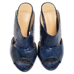 Alexandre Birman Blue Latoya Mules Size 36