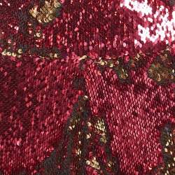 Alexandre Vauthier Fuchsia Pink Sequin Pants M
