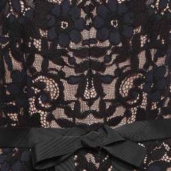 Alexis Black Lace Sleeveless Jumpsuit M