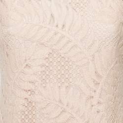 Alexis Light Pink Lace Sleeveless Shift Dress S