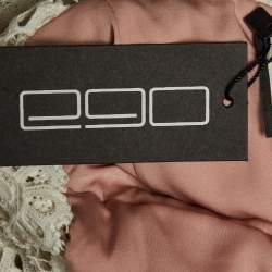 Pre Owned فسـتان أليكسـيز ميكايالـا ميدي مـن الدانتيل باللـون الأبـيـض متوسـط