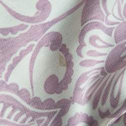 Pre Owned جيمبسوت ألكسيس حرير مطبوع بنفسجي معقود مقاس صغير جدًا - إكس سمول