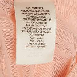Alice + Olivia Pink Jersey Marguerite Cut-Out Maxi Dress M