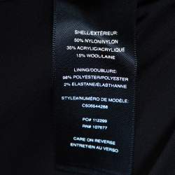 Pre Owned Alice + Olivia Olive Green Embroidered Tulle Open Back Detail Sleeveless Gown S
