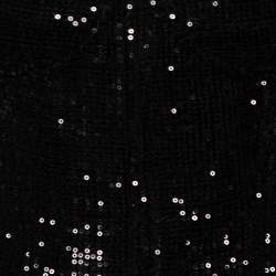 Pre Owned Alice + Olivia Black Sequin Embellished Bustier May Top M