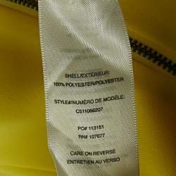Alice + Olivia Yellow Crepe Sleeveless Crop Top M